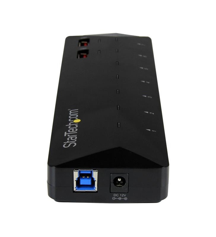 StarTech.com ST93007U2C hub-uri de interfață USB 3.2 Gen 1 (3.1 Gen 1) Type-B 5000 Mbit/s Negru