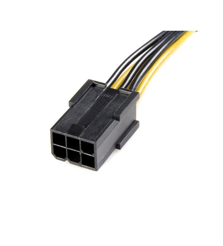 StarTech.com PCIEX68ADAP cablu alimentare energie electrica intern 0,155 m