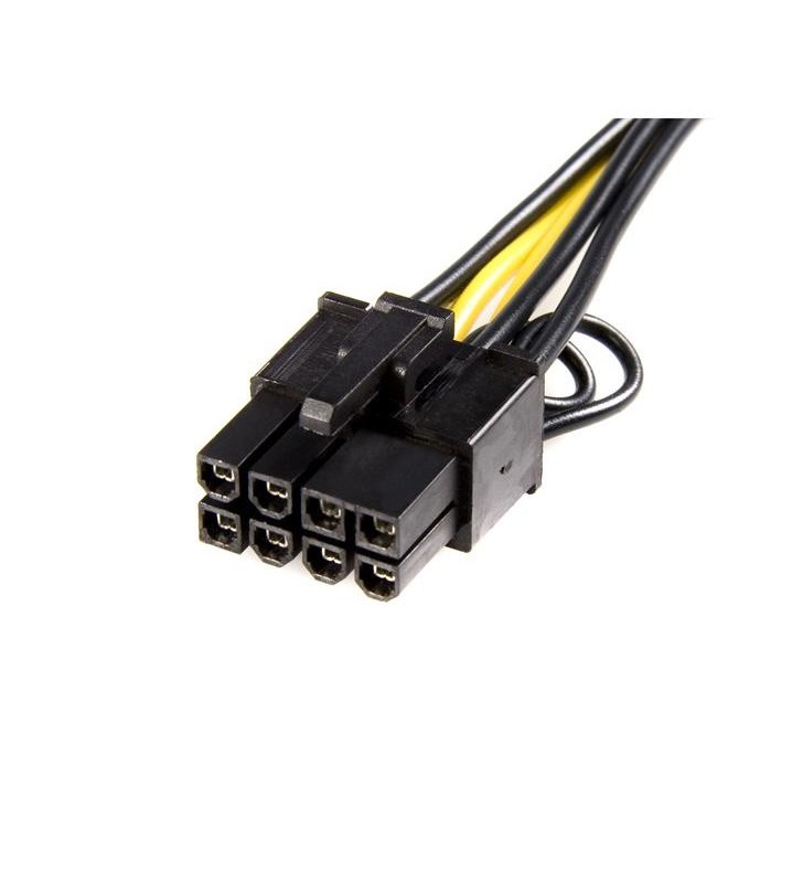 StarTech.com PCIEX68ADAP cablu alimentare energie electrica intern 0,155 m