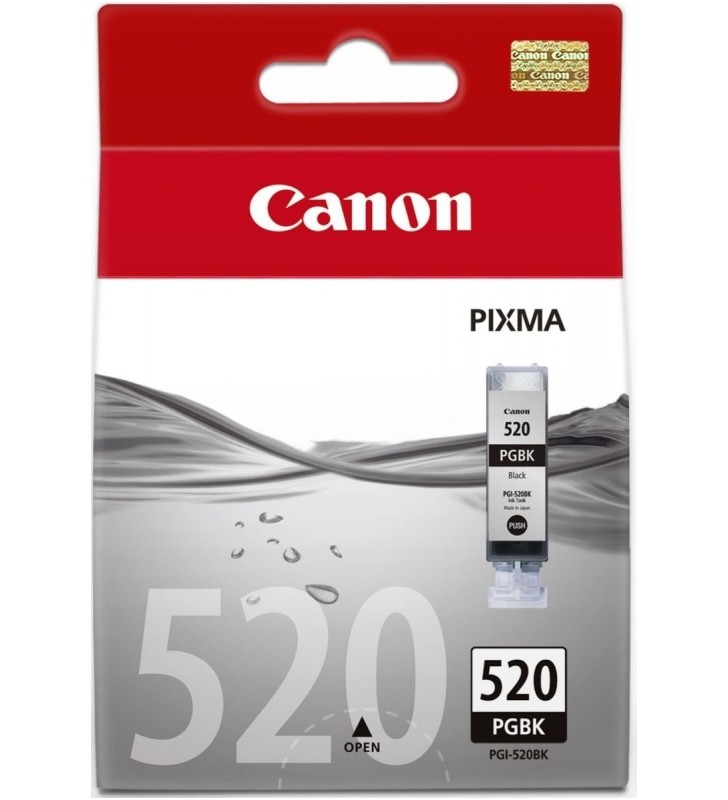 Cartus cerneala Original Canon PGI-520B  Black, compatibil ip4600 "BS2932B001AA"