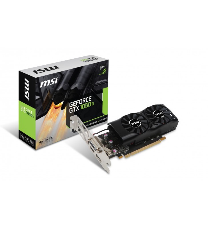 MSI V809-2404R plăci video NVIDIA GeForce GTX 1050 Ti 4 Giga Bites GDDR5