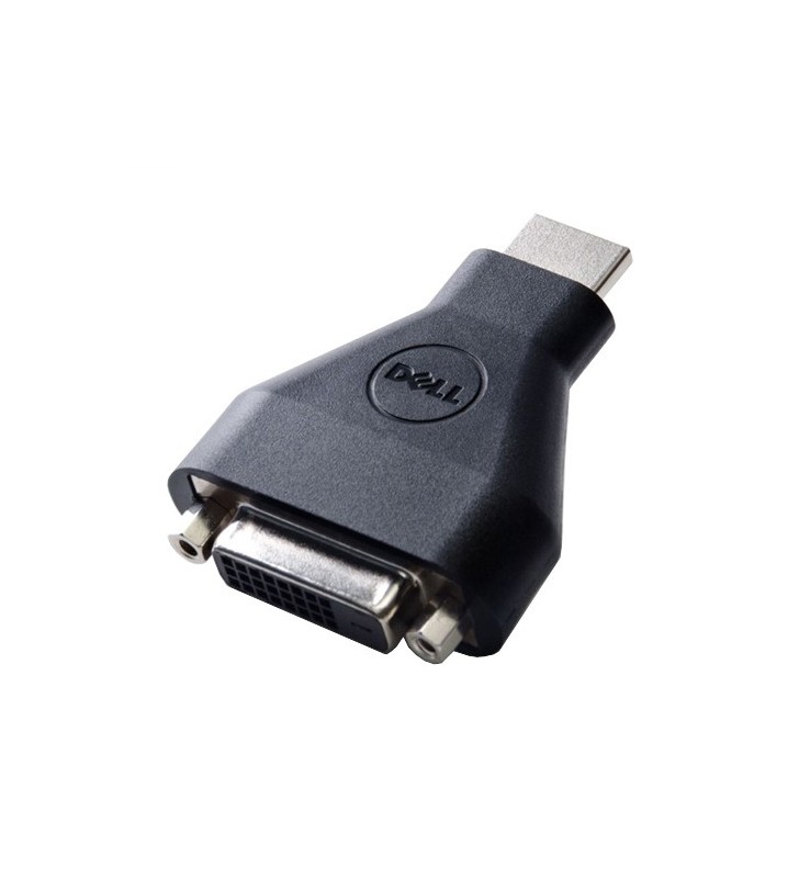 DELL 492-11681 cabluri prelungitoare cu mufe mamă/tată 19-pin HDMI-A M 24-pin DVI FM Negru