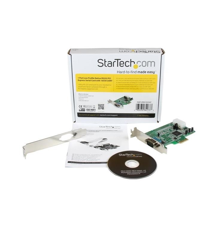 StarTech.com PEX1S553LP plăci/adaptoare de interfață Serial Intern
