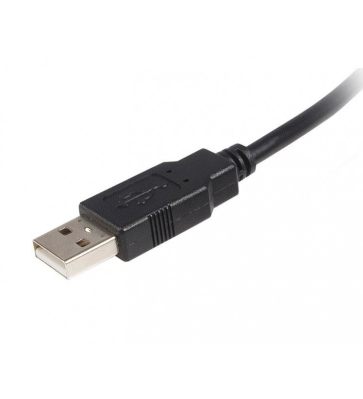 StarTech.com 0.5m, USB 2.0 A/USB 2.0 B, M/M cabluri USB 0,5 m USB A USB B Negru