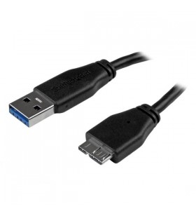 StarTech.com USB3AUB3MS cabluri USB 3 m 3.2 Gen 1 (3.1 Gen 1) USB A Micro-USB B Negru