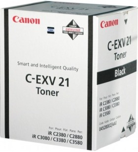 Toner Original Canon Black, C-EXV21, pentru IRC2880/3380, 26K, 'CF0452B002AA'