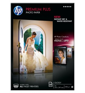 HP CR672A hârtii fotografică Glasată