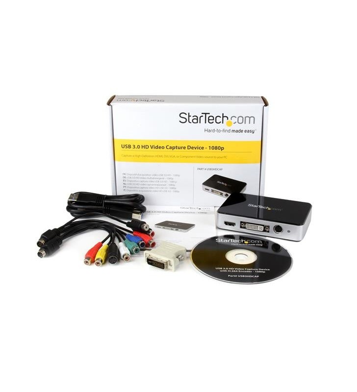 StarTech.com USB3HDCAP dispozitive de captură video USB 3.2 Gen 1 (3.1 Gen 1)