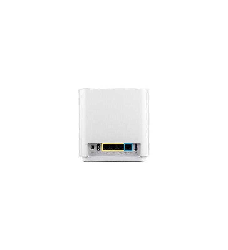 ASUS ZenWiFi AX (XT8) router wireless Tri-band (2.4 GHz / 5 GHz / 60 GHz) Gigabit Ethernet Alb