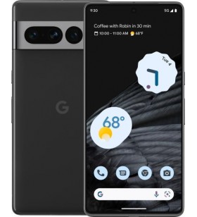 Telefon Mobil Google Pixel 7 Pro, Procesor Google Tensor G2 Octa-Core, LTPO AMOLED Capacitive Touchscreen 6.7", 12GB RAM, 256GB Flash, Camera Tripla 50+48+12MP, Wi-Fi, 5G, Android (Negru)