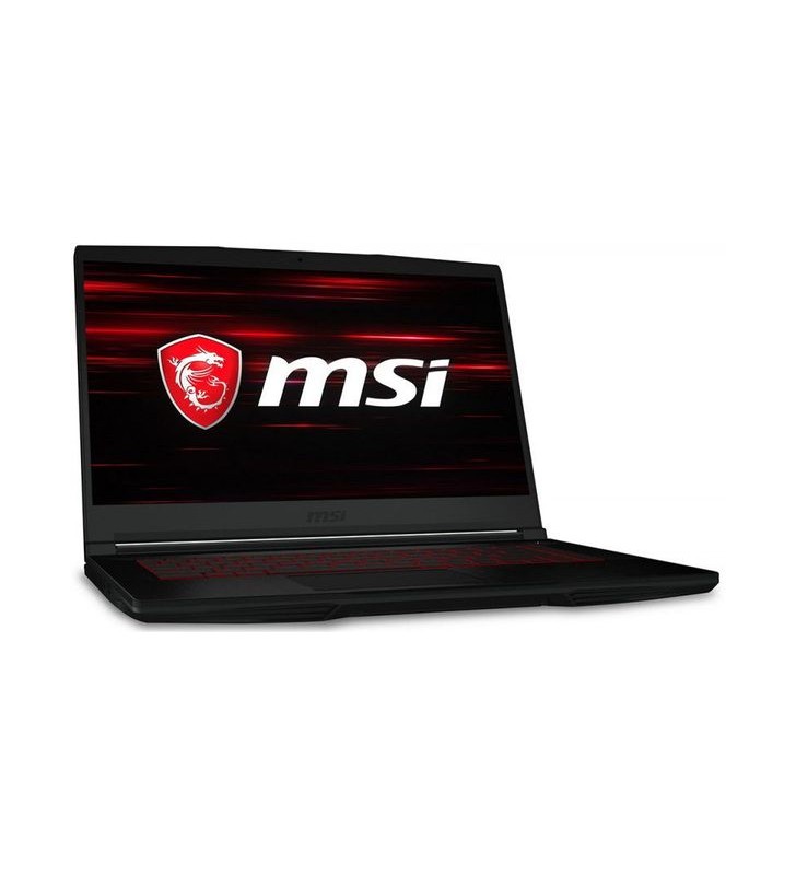 MSI Notebook GF63 Thin 10SCSR, FHD 120Hz, Procesor Intel® Core i7-10750H, 8GB DDR4, 512GB SSD, GeForce GTX 1650 Ti 4GB, Free DOS, Black