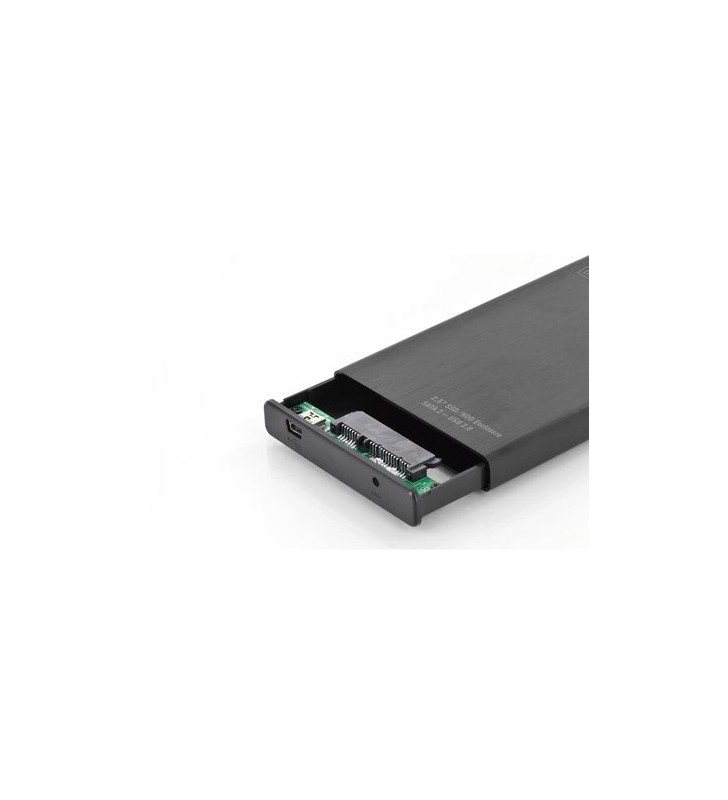 DIGITUS SSD/HDDENCLOSURE/SATA I-II USB 2.0 ALU W/O PSU