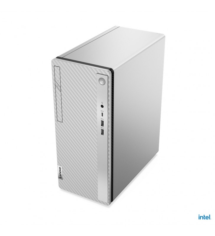 Lenovo IdeaCentre 5 i7-12700F Tower Intel® Core™ i7 16 Giga Bites DDR4-SDRAM 1000 Giga Bites SSD Windows 11 Home PC-ul Gri