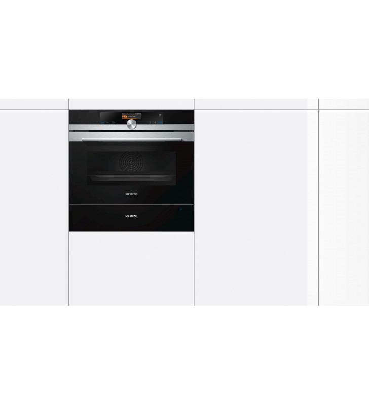 Siemens BI630CNS1 sertare de depozitare pentru bucătărie Negru