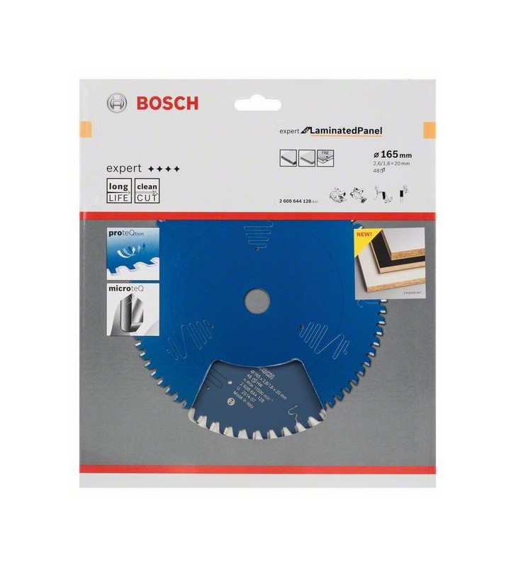Bosch 2 608 644 128 lame pentru ferăstraie circulare 16,5 cm 1 buc.