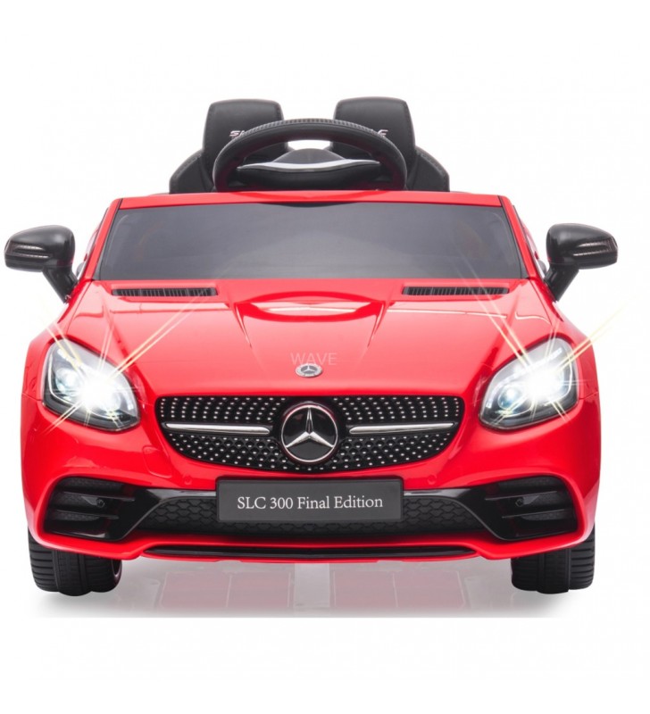 Jamara Ride-on Mercedes-Benz SLC, vehicul pentru copii (rosu, 12V)