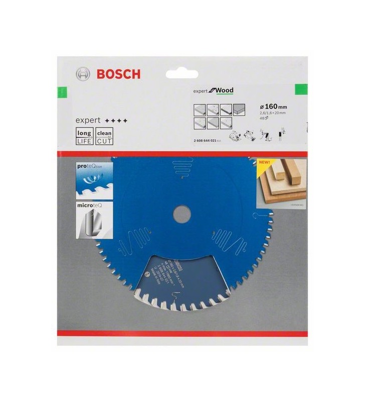 Bosch 2 608 644 021 lame pentru ferăstraie circulare 16 cm 1 buc.
