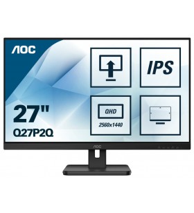 AOC Q27P2Q LED display 68,6 cm (27") 2560 x 1440 Pixel Quad HD Negru