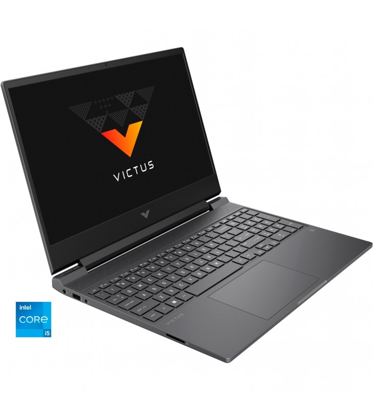 Victus de la HP 15-fa0152ng, notebook pentru jocuri (negru, fără sistem de operare, afișaj de 144 Hz, SSD de 512 GB)