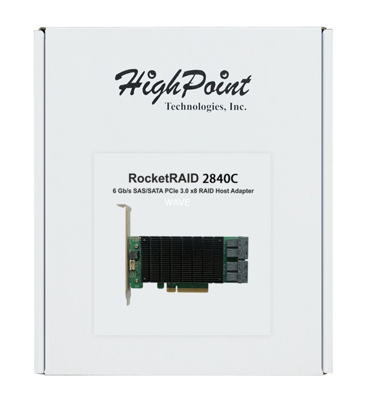 HighPoint RocketRAID 2840C, placă RAID