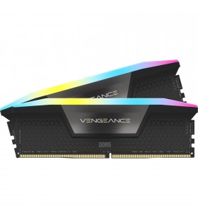 Kit Corsair DIMM 64GB DDR5-6000, memorie (negru, CMH64GX5M2B6000Z40, Vengeance RGB, EXPO)