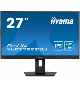 iiyama XUB2792QSU-B5 monitoare LCD 68,6 cm (27") 2560 x 1440 Pixel Full HD LED Negru