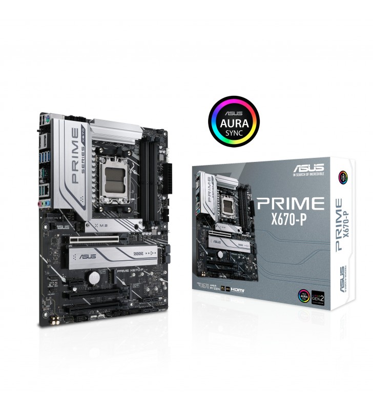 ASUS PRIME X670-P AMD X670 Mufă AM5 ATX