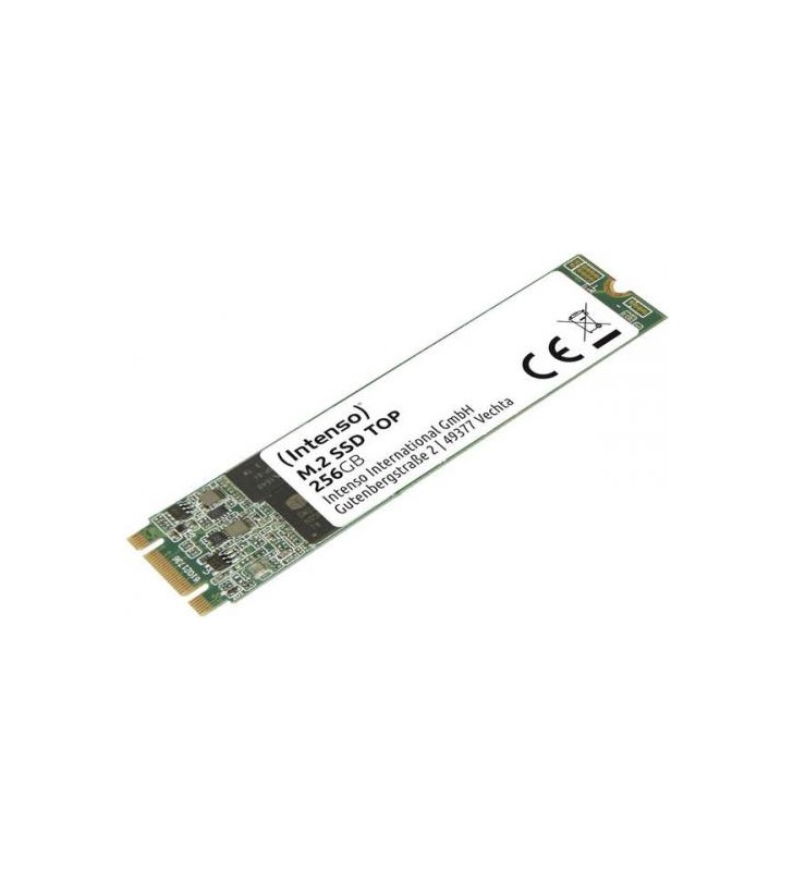INTENSO 3832440 Intenso SSD M.2 SATA3 256GB, 520/420MBs, Shock resistant, Low power