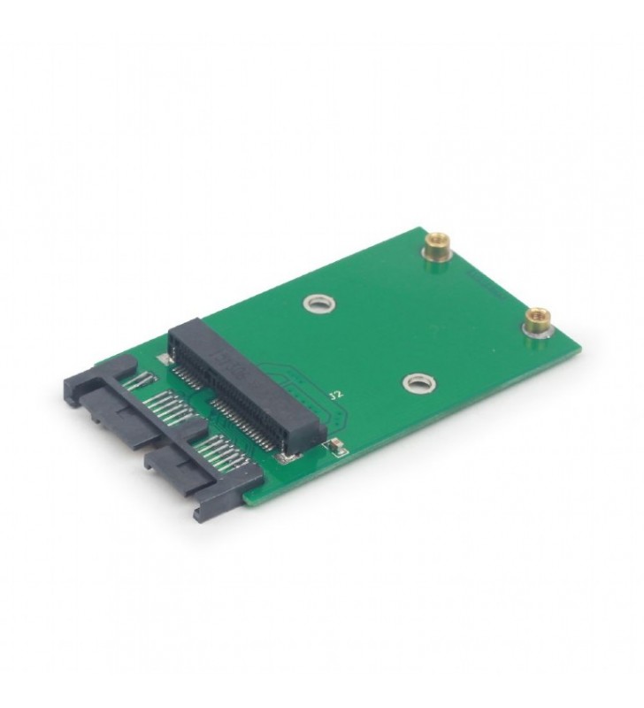 ADAPTOR GEMBIRD mini S-ATA 3 la micro S-ATA 3, adaptor pt. SSD, "EE18-MS3PCB-01"