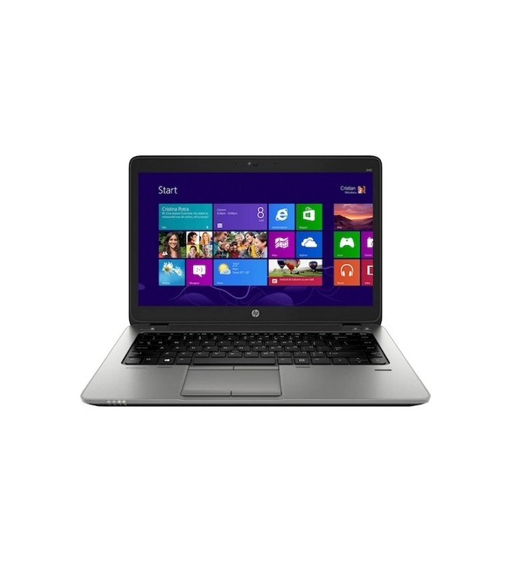Laptop HP EliteBook 840 G2, Intel Core i5 5300U 2.3 GHz, Intel HD Graphics 5500, WI-FI, 3G, Bluetooth, WebCam, Diplay 14" 1366 by 768, Grad B, 8 GB DDR3, 256 GB SSD SATA, Windows Optional