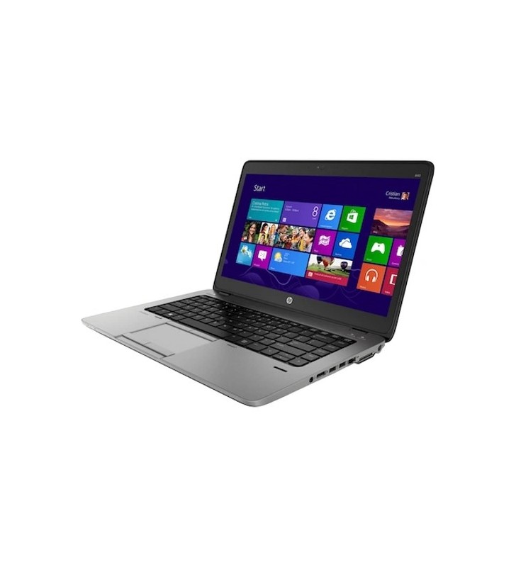 Laptop HP EliteBook 840 G2, Intel Core i5 5300U 2.3 GHz, Intel HD Graphics 5500, WI-FI, 3G, Bluetooth, WebCam, Diplay 14" 1366 by 768, Grad B, 8 GB DDR3, 256 GB SSD SATA, Windows Optional