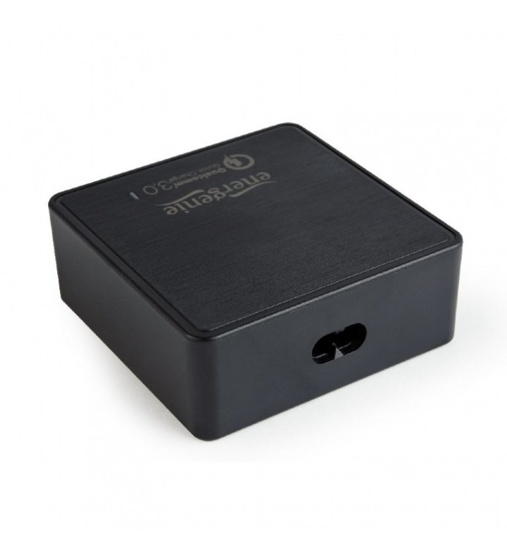 ALIMENTATOR retea 220V GEMBIRD, universal, 5 x USB (1 x USB Quick Charge 3.0 si 4 x USB), negru, "EG-UQC3-02"