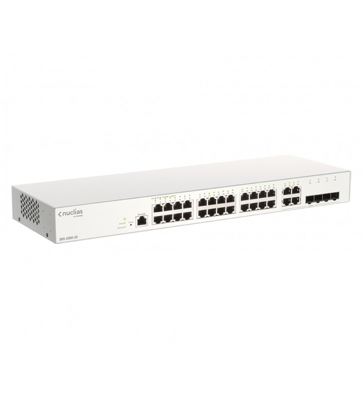 D-Link DBS-2000-28 switch-uri Gestionate Gigabit Ethernet (10/100/1000) Gri