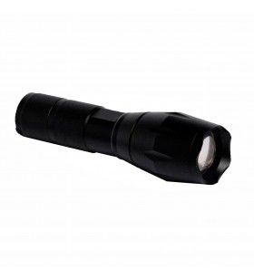 LANTERNA LED SPACER, (CREE T6), 200 lumen, zoom, tailcap switch, battery: 18650 or 3xAAA "SP-LED-LAMP"