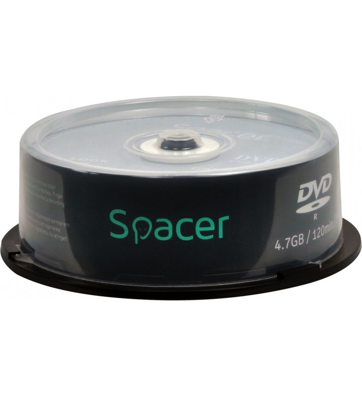 DVD-R SPACER  4.7GB, 120min, viteza 16x,  25 buc, spindle, "DVDR25" 166556/45501234 / 19403 001 001/166556