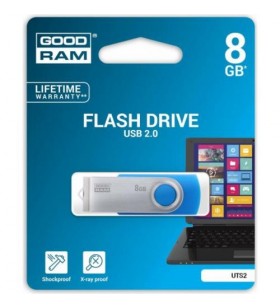 Stick memorie Goodram UTS2, 8GB, USB 2.0, Blue