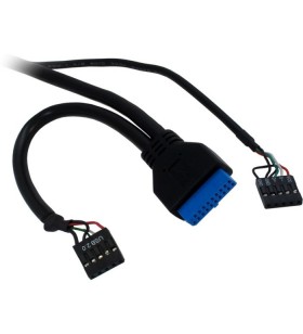 Inter-Tech CI-01 card reader Internal USB 3.0 Black