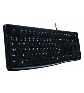 Logitech K120 tastaturi USB QWERTZ Elvețiană Negru