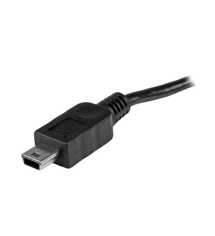 StarTech.com UMUSBOTG8IN cabluri USB 0,2 m Mini-USB B Micro-USB B Negru