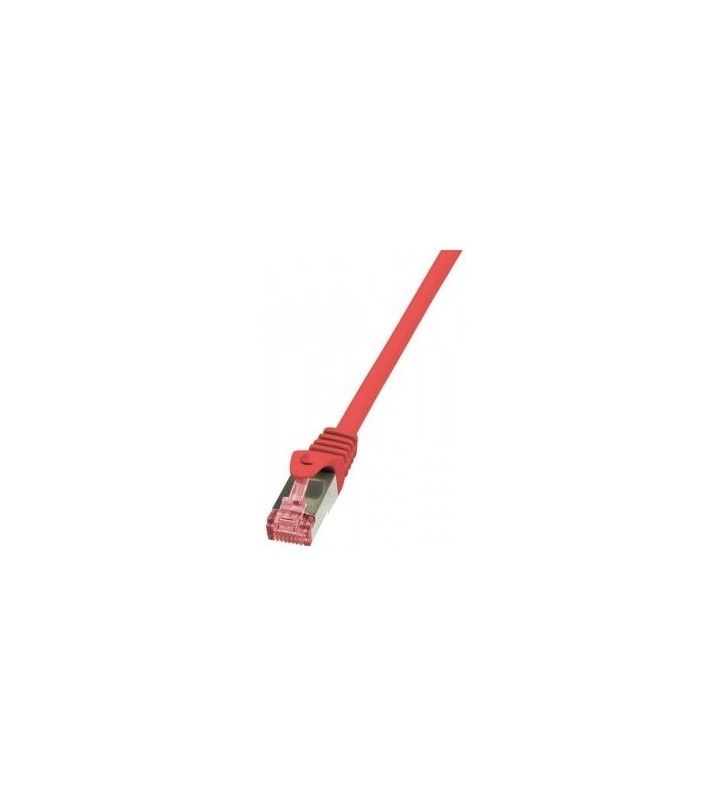 LOGILINK CQ2054S LOGILINK - Patchcord Cablu Cat.6 S/FTP PIMF PrimeLine 2,00m, roșu