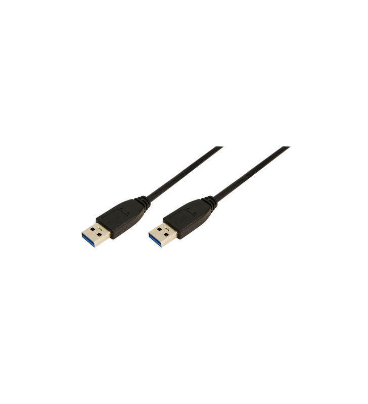Cablu LogiLink CU0040, USB 3.0 Male - USB 3.0 Male, 3m, Black