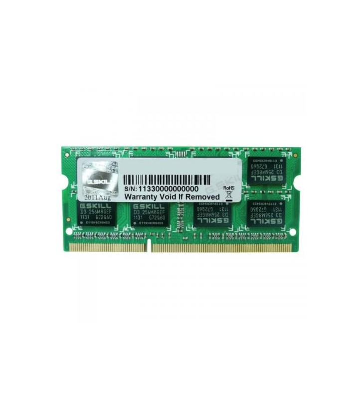 Memorie SODIMM G.Skill F3 4GB, DDR3-1600MHz, CL11