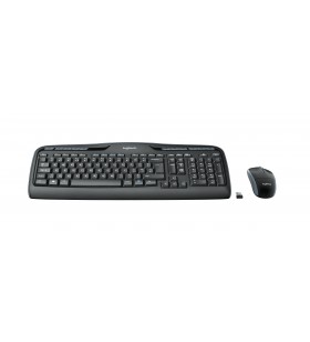 Logitech MK330 tastaturi RF fără fir QWERTZ Germană Negru