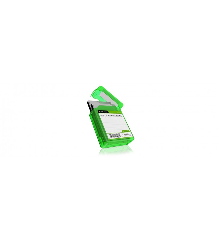 ICY BOX IB-AC6025-3 Carcasă tip săculeț Din material plastic Verde, Gri, Alb