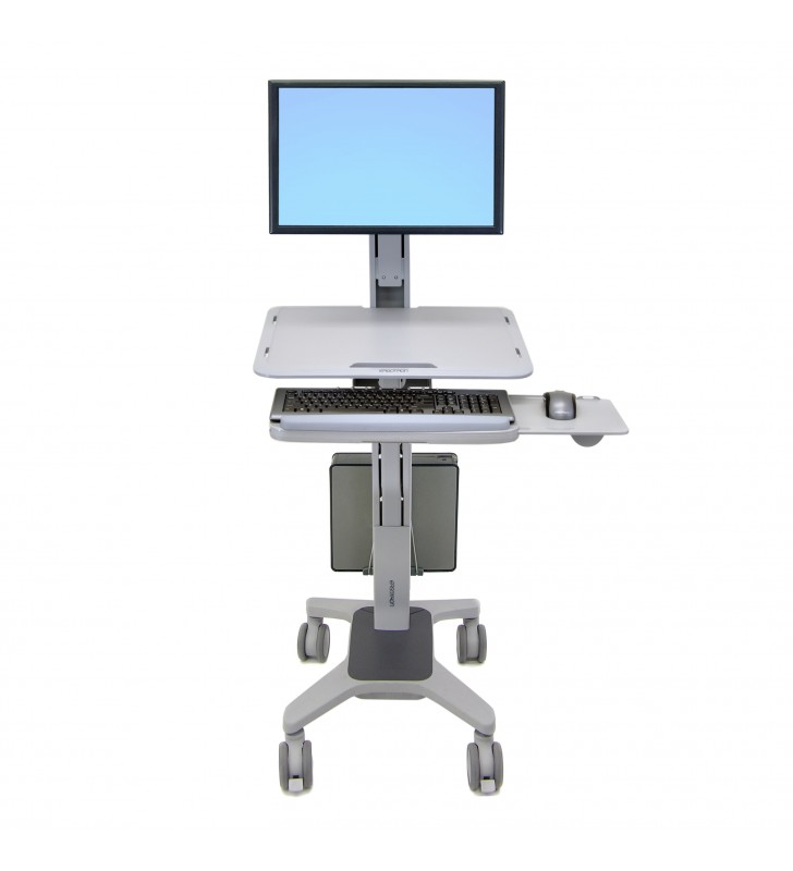 WORKFIT C-MOD LCD LD/SINGLE LD SIT-STAND WORKSTATION IN
