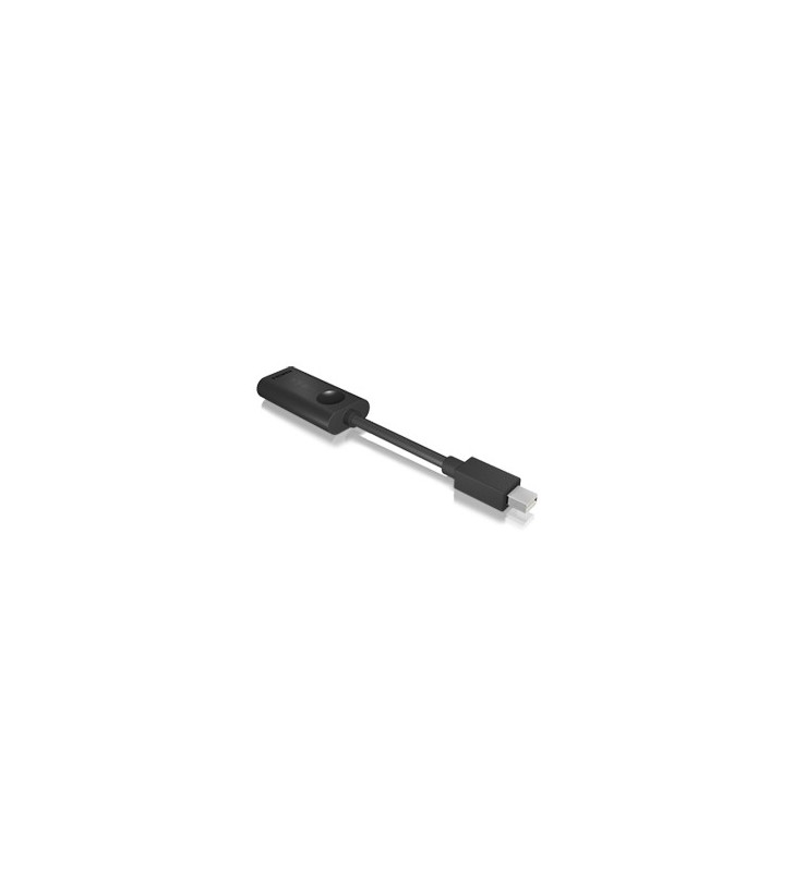 ICY BOX IB-AC506 Mini DisplayPort HDMI Tip A (Standard) Negru