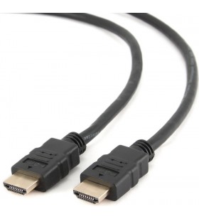 CABLU video GEMBIRD, HDMI (T) la HDMI (T), 30m, conectori auriti, rezolutie maxima 4K (3840 x 2160) la 30 Hz, negru, "CC-HDMI4-