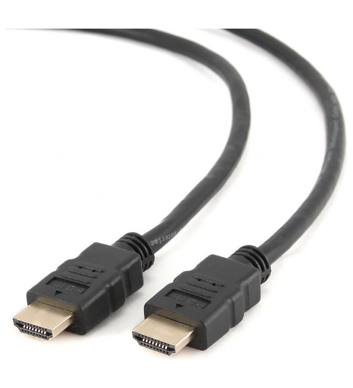 CABLU video GEMBIRD, HDMI (T) la HDMI (T), 7.5m, conectori auriti, rezolutie maxima 4K (3840 x 2160) la 30 Hz, negru, "CC-HDMI4