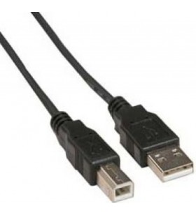 CABLU USB2.0 pt. imprimanta  SPACER  4.5m, (AM/BM), black, "SPC-USB-AMBM-15"