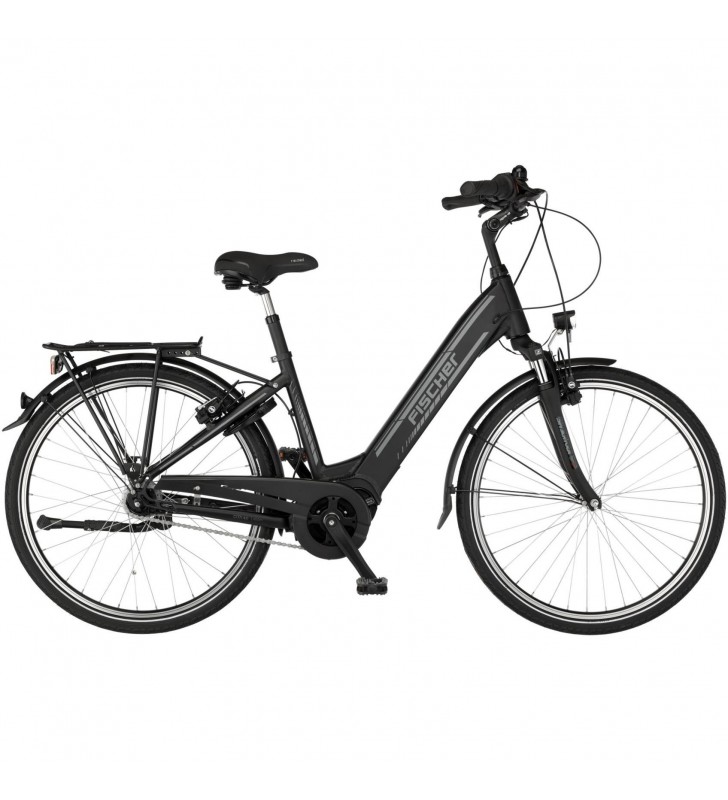 Bicicleta FISCHER CITA 4.1i (2022), pedelec (negru (mat), cadru de 41 cm, 28")